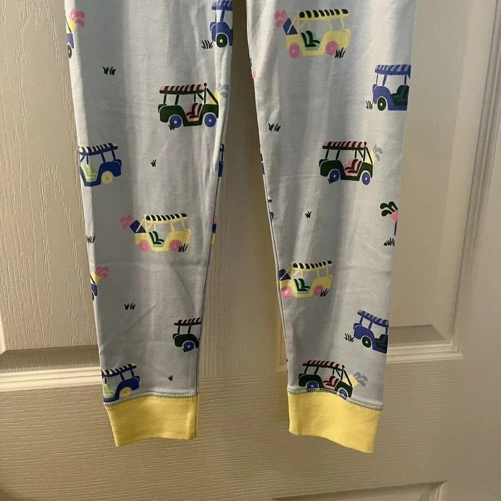 The Beaufort Bonnet Company TBBC Sutton's Short Sleeve Pajama Set Golf SZ 6 NWT